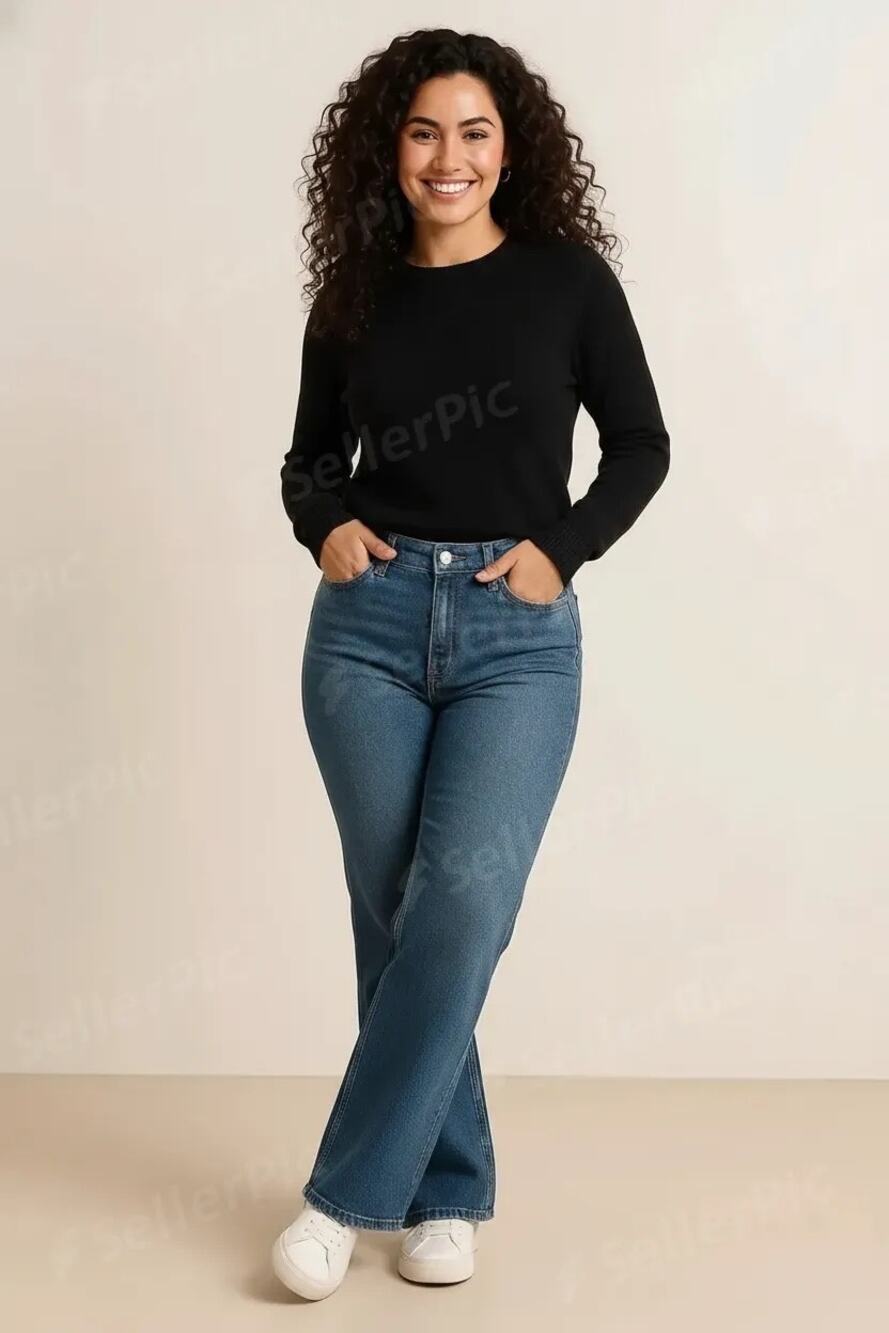 🖤 Smartwool Black Merino Blend Sweater – Size Small